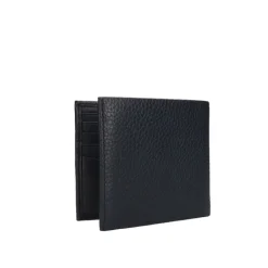 Kleine Portemonnees|Leren Portemonnees>Boss New Crosstown 4CC navy