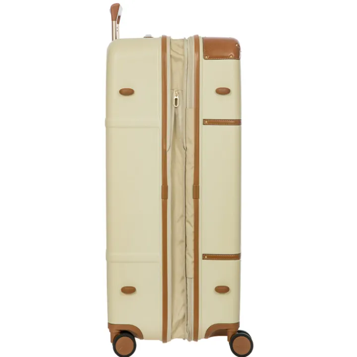 Harde Koffers|Reiskoffers>Bric's Bellagio Trolley 82 cream