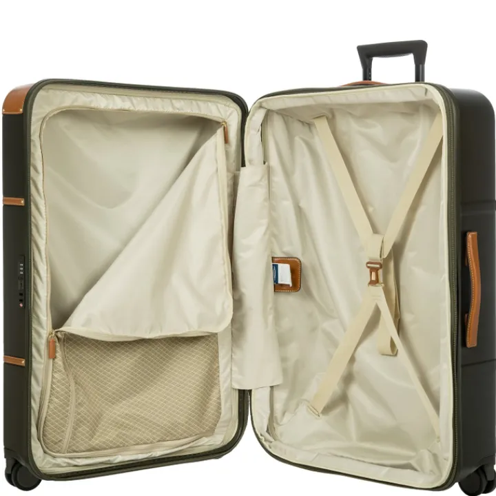 Harde Koffers|Reiskoffers>Bric's Bellagio Trolley 76 olive