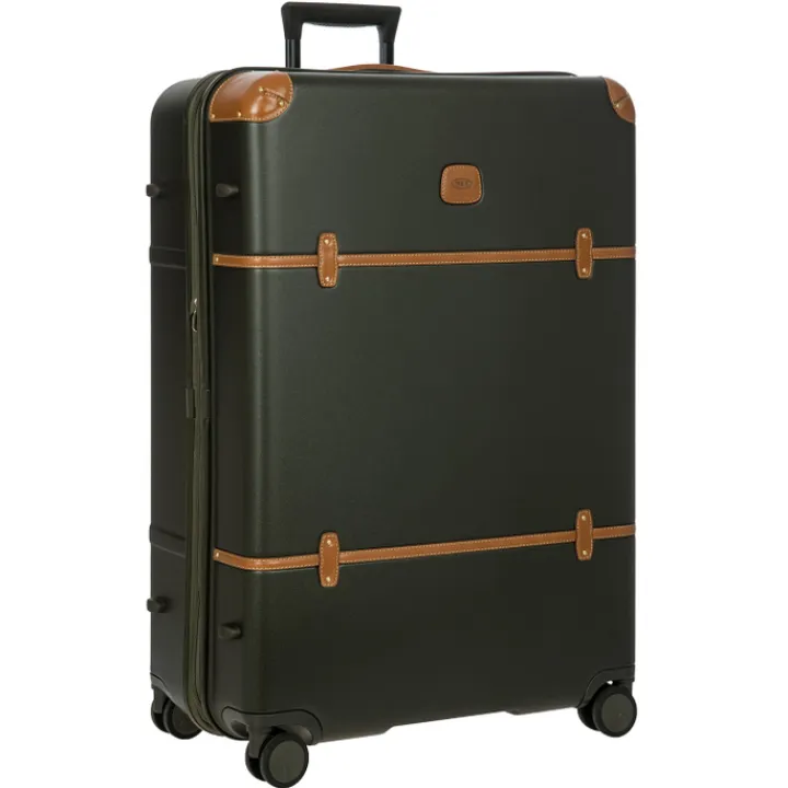 Harde Koffers|Reiskoffers>Bric's Bellagio Trolley 82 olive