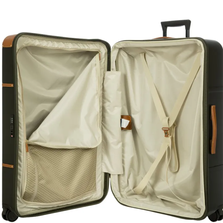 Harde Koffers|Reiskoffers>Bric's Bellagio Trolley 82 olive