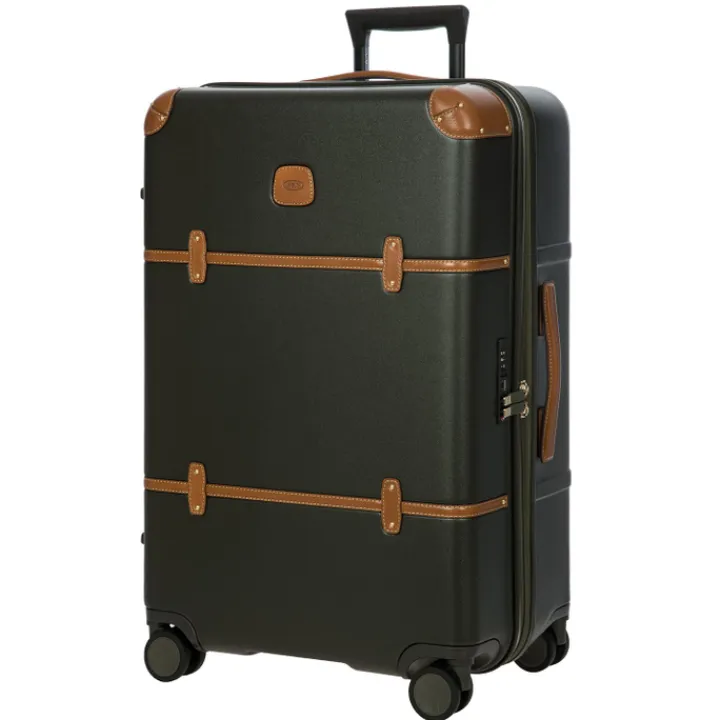 Harde Koffers|Reiskoffers>Bric's Bellagio Trolley 70 olive