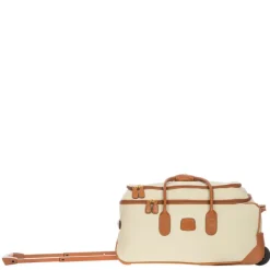 Handbagage Reistassen|Heren Reistassen>Bric's Firenze Holdall with Wheels 55 cream