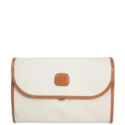 Toilettassen>Bric's Firenze Trifold Travel Toilettas cream