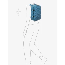 Kleine Rugzakken|Daypack>Bric's Itaca Backpack grey blue