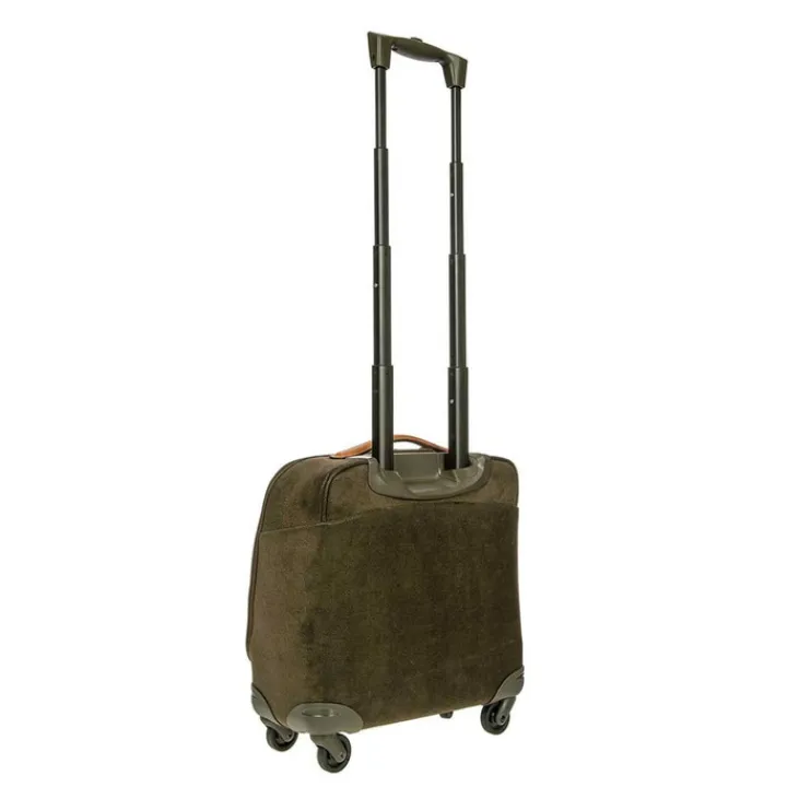 Handbagage Trolleys|Laptop Trolleys>Bric's Life Pilot Case olive