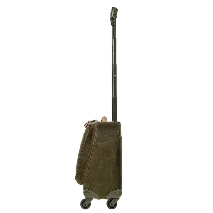 Handbagage Trolleys|Laptop Trolleys>Bric's Life Pilot Case olive