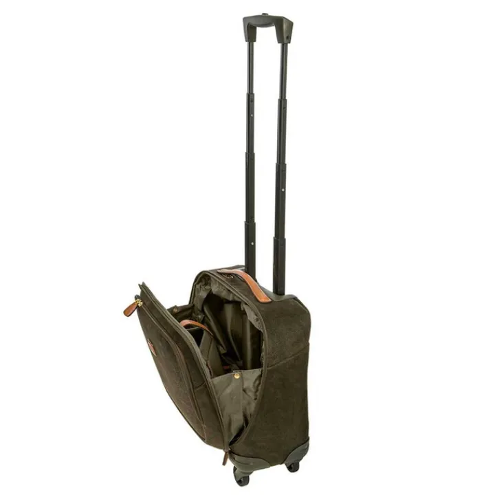 Handbagage Trolleys|Laptop Trolleys>Bric's Life Pilot Case olive