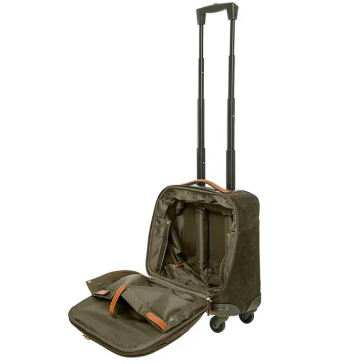 Handbagage Trolleys|Laptop Trolleys>Bric's Life Pilot Case olive