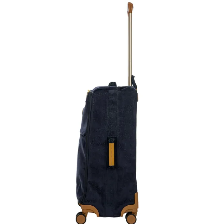 Zachte Koffers|Reiskoffers>Bric's Life Trolley 70 blue
