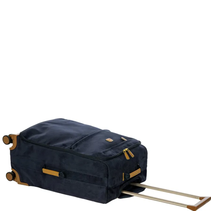Zachte Koffers|Reiskoffers>Bric's Life Trolley 70 blue