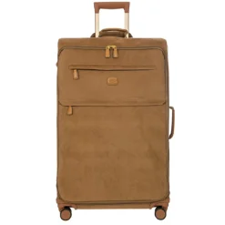 Zachte Koffers|Reiskoffers>Bric's Life Trolley 77 camel