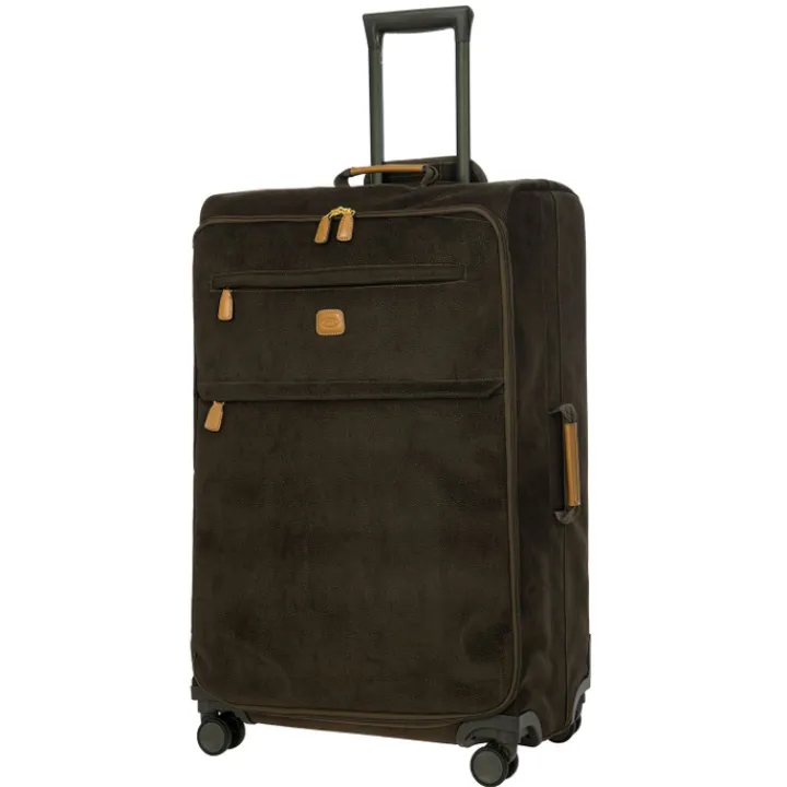 Zachte Koffers|Reiskoffers>Bric's Life Trolley 77 olive