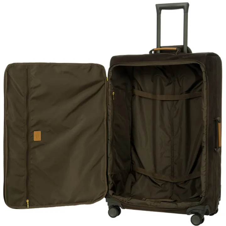 Zachte Koffers|Reiskoffers>Bric's Life Trolley 77 olive
