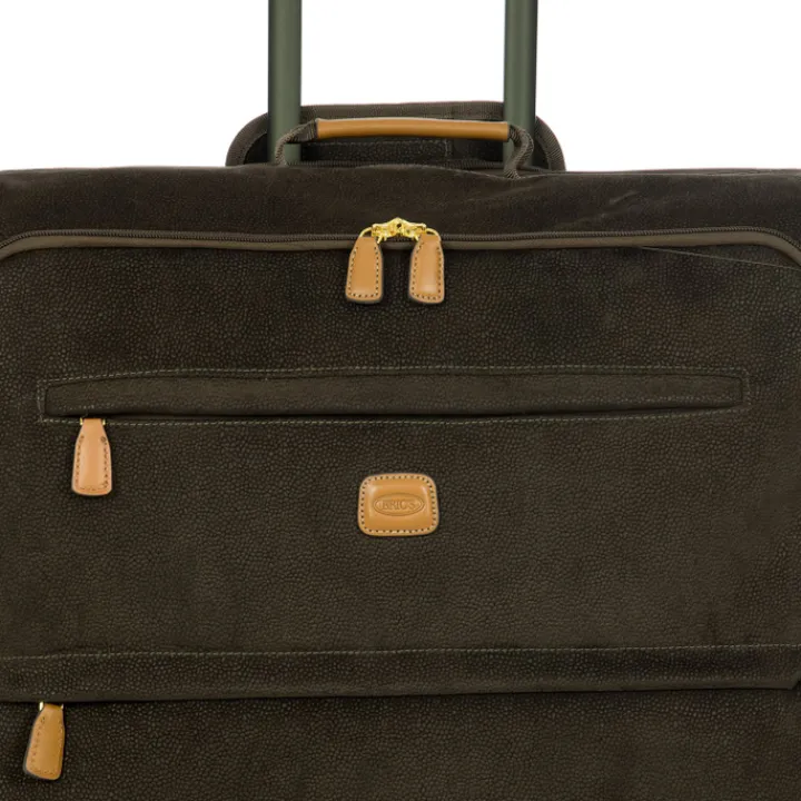 Zachte Koffers|Reiskoffers>Bric's Life Trolley 77 olive