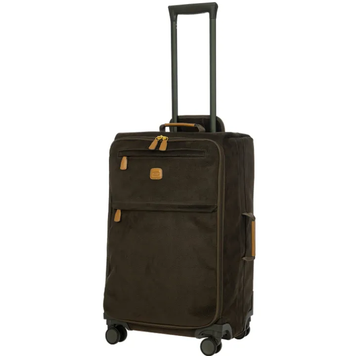Zachte Koffers|Reiskoffers>Bric's Life Trolley 70 olive