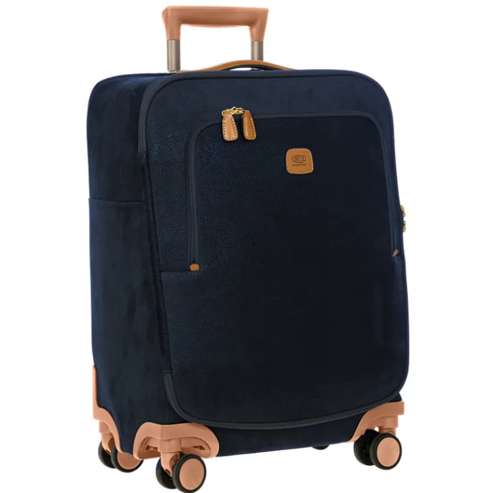 Transavia Trolleys|Handbagage Trolleys>Bric's Life Trolley 55cm blue
