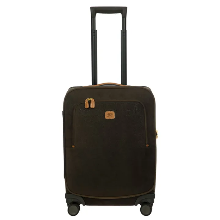 Transavia Trolleys|Handbagage Trolleys>Bric's Life Trolley 55cm olive