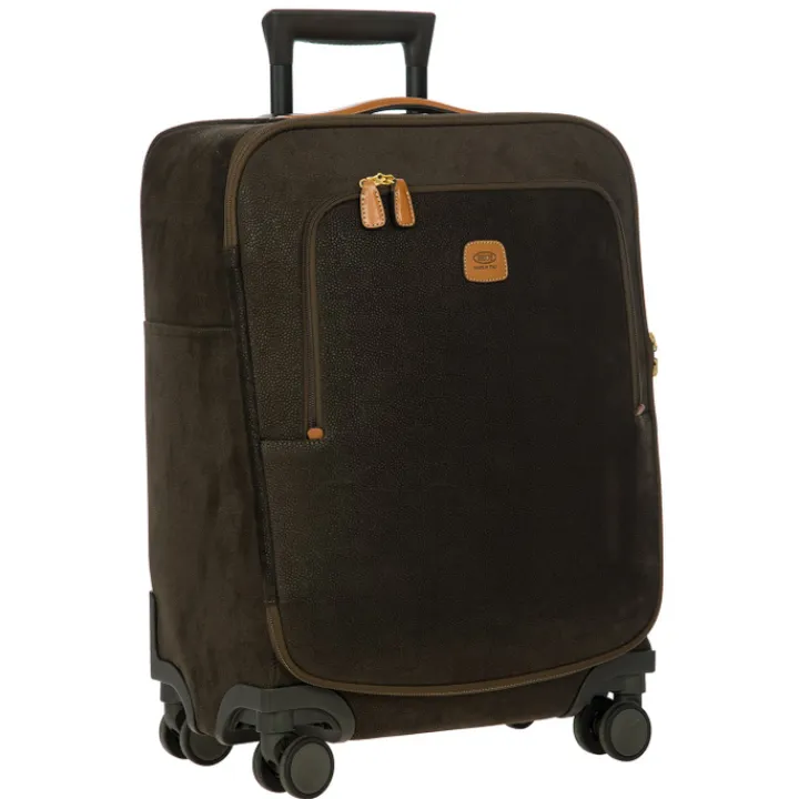 Transavia Trolleys|Handbagage Trolleys>Bric's Life Trolley 55cm olive