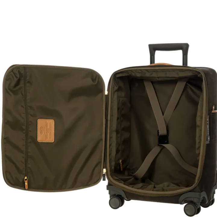 Transavia Trolleys|Handbagage Trolleys>Bric's Life Trolley 55cm olive