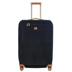 Zachte Koffers|Reiskoffers>Bric's Life Trolley M blue