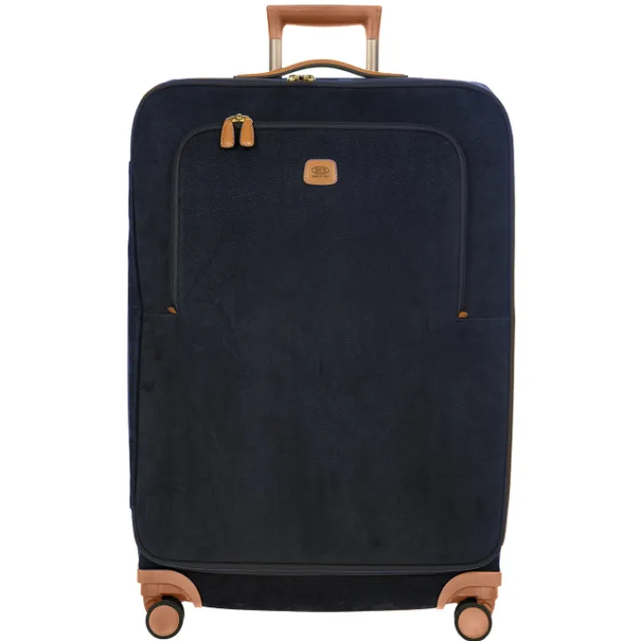 Zachte Koffers|Reiskoffers>Bric's Life Trolley M blue