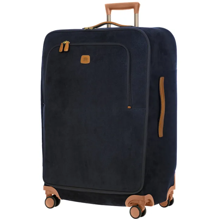 Zachte Koffers|Reiskoffers>Bric's Life Trolley M blue