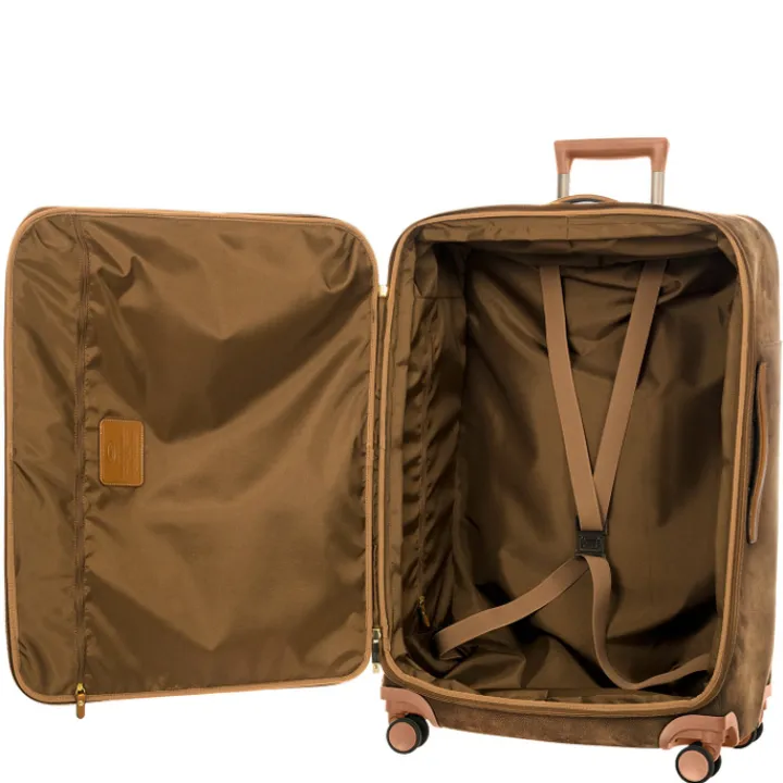 Zachte Koffers|Reiskoffers>Bric's Life Trolley M camel