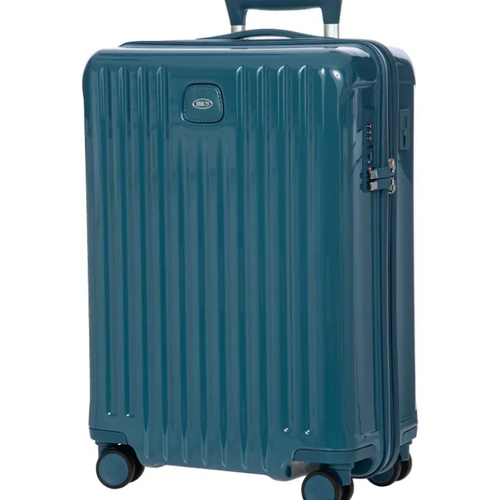 Transavia Trolleys|Handbagage Trolleys>Bric's Positano Cabin Trolley 55 sea green