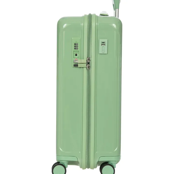 Transavia Trolleys|Handbagage Trolleys>Bric's Positano Cabin Trolley 55 sage green