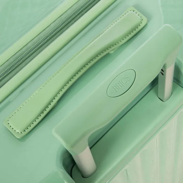Lichtgewicht Koffers|Harde Koffers>Bric's Positano Trolley 81 sage green
