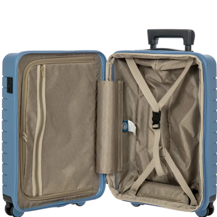 Transavia Trolleys|Handbagage Trolleys>Bric's Ulisse Trolley 55 grey blue