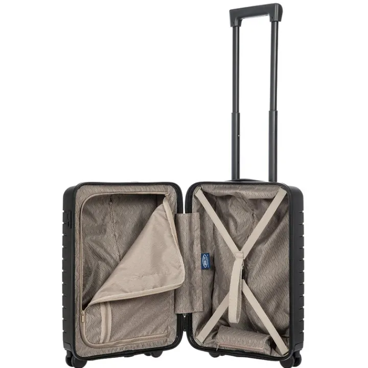 Transavia Trolleys|Handbagage Trolleys>Bric's Ulisse Trolley 55 USB black