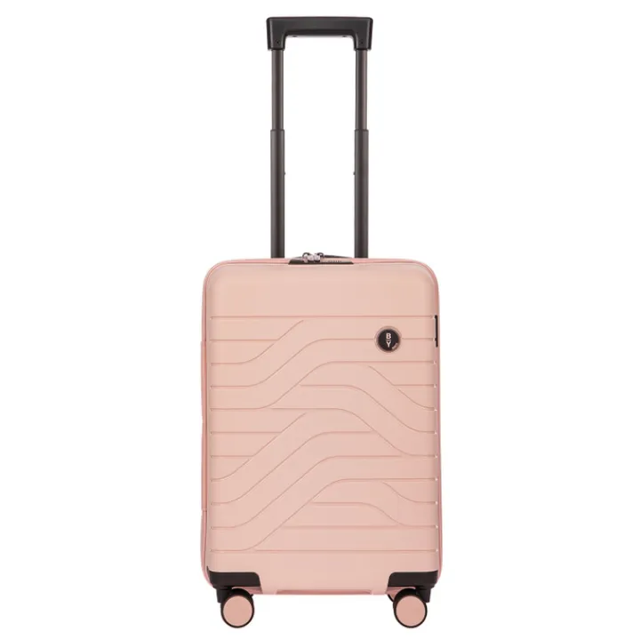 Transavia Trolleys|Handbagage Trolleys>Bric's Ulisse Trolley 55 USB pearl pink