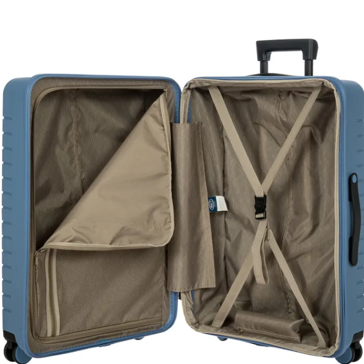 Lichtgewicht Koffers|Harde Koffers>Bric's Ulisse Trolley Expandable Medium 71 grey blue