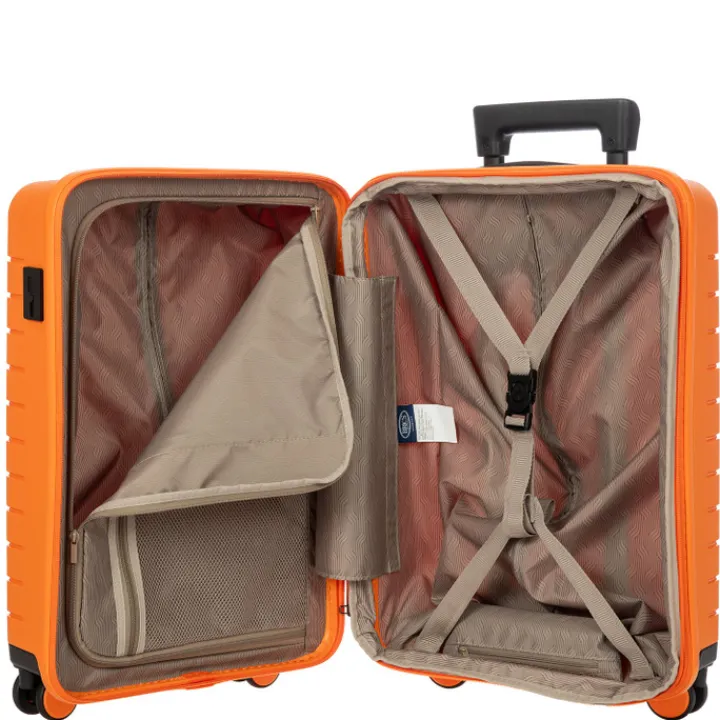 Transavia Trolleys|Handbagage Trolleys>Bric's Ulisse Trolley Expandable 55 orange