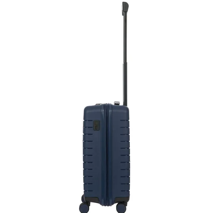 Transavia Trolleys|Handbagage Trolleys>Bric's Ulisse Trolley Expandable 55 USB ocean blue