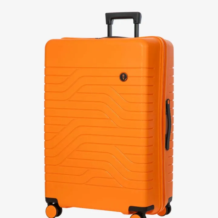 Reistrolleys|Reiskoffers>Bric's Ulisse Trolley Expandable Large orange