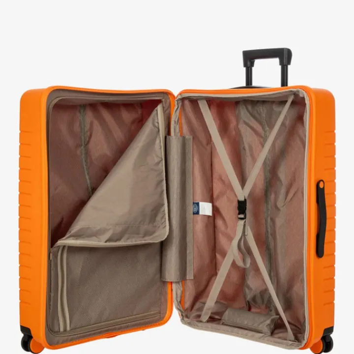 Reistrolleys|Reiskoffers>Bric's Ulisse Trolley Expandable Large orange