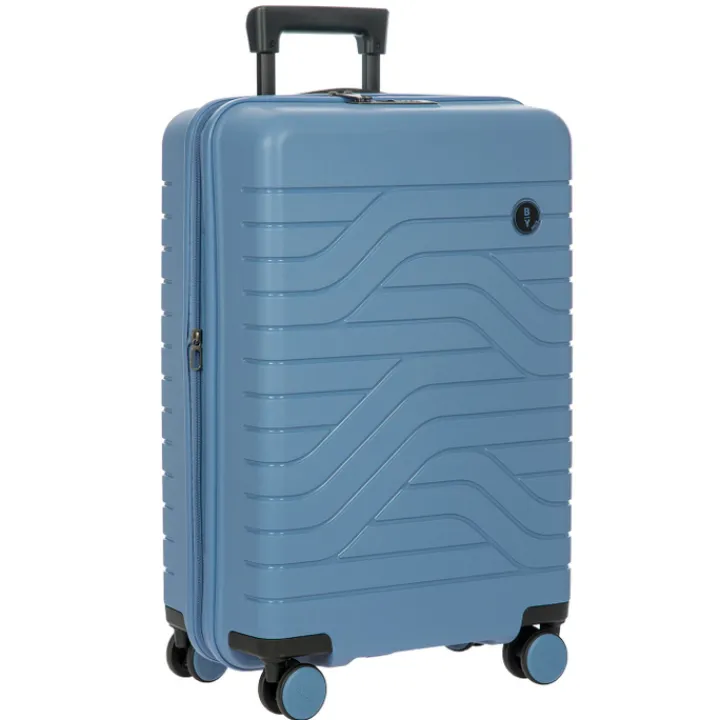 Lichtgewicht Koffers|Harde Koffers>Bric's Ulisse Trolley Expandable Medium 65 grey blue