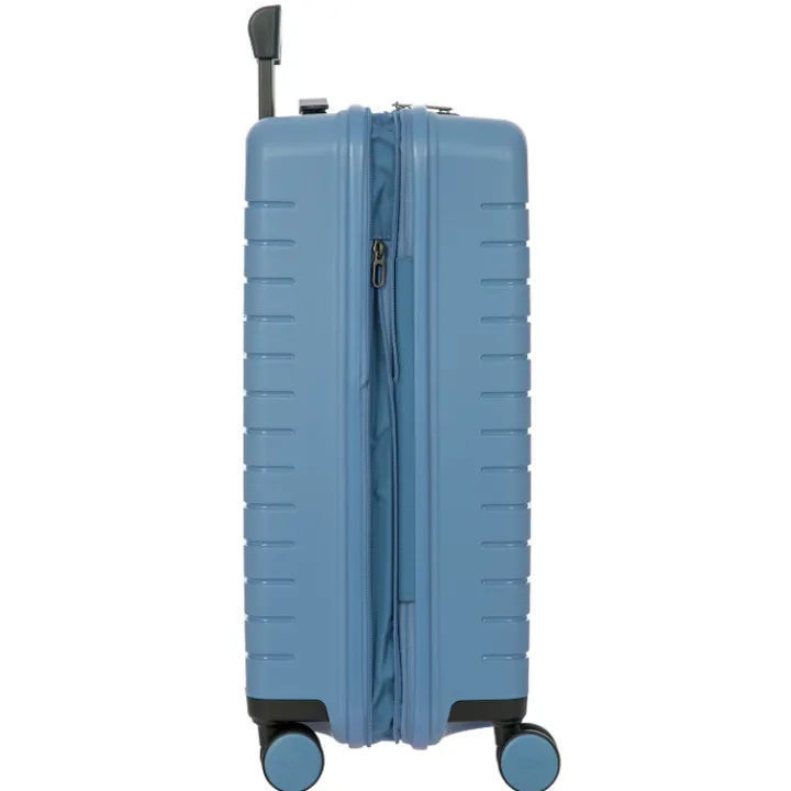 Lichtgewicht Koffers|Harde Koffers>Bric's Ulisse Trolley Expandable Medium 65 grey blue
