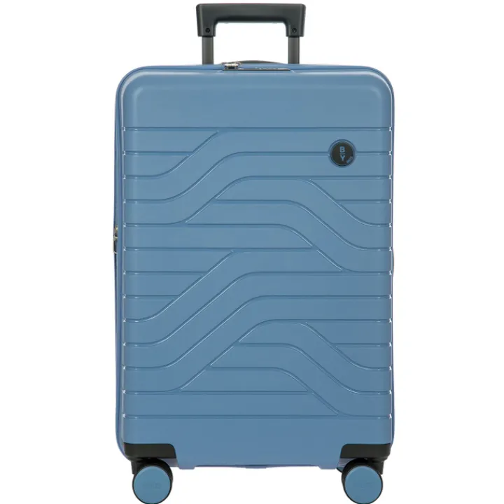 Lichtgewicht Koffers|Harde Koffers>Bric's Ulisse Trolley Expandable Medium 65 grey blue