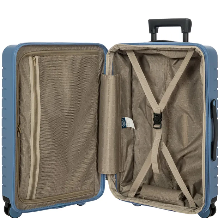 Lichtgewicht Koffers|Harde Koffers>Bric's Ulisse Trolley Expandable Medium 65 grey blue