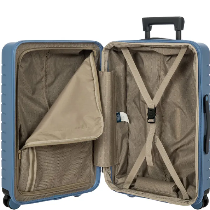 Lichtgewicht Koffers|Harde Koffers>Bric's Ulisse Trolley Expandable Medium 65 grey blue