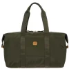 Handbagage Reistassen|Heren Reistassen>Bric's X-Bag Holdall Medium olive
