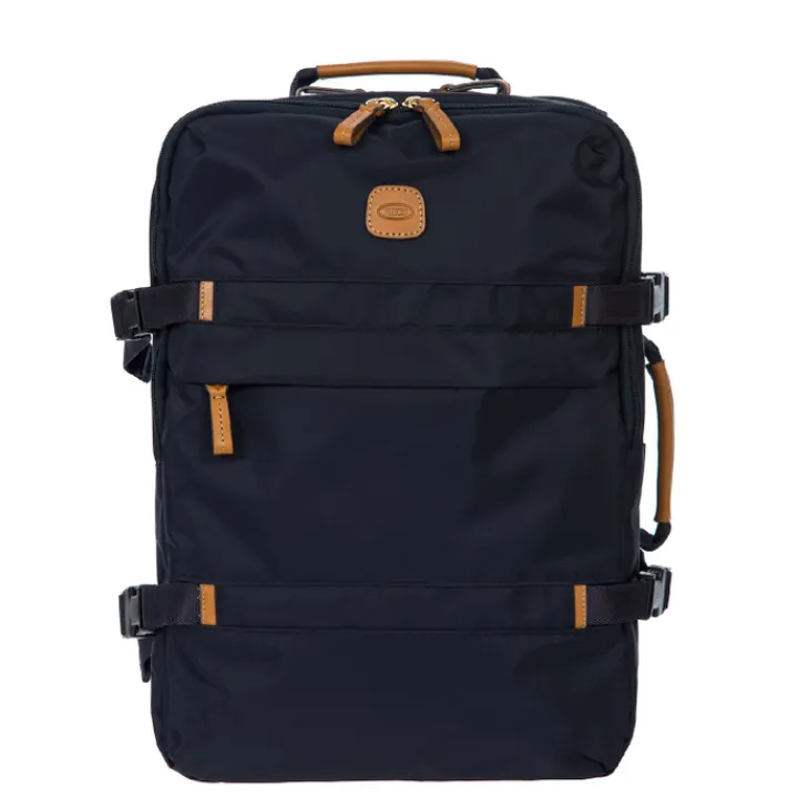 Kleine Reistassen|Handbagage Reistassen>Bric's X-Travel Backpack ocean blue