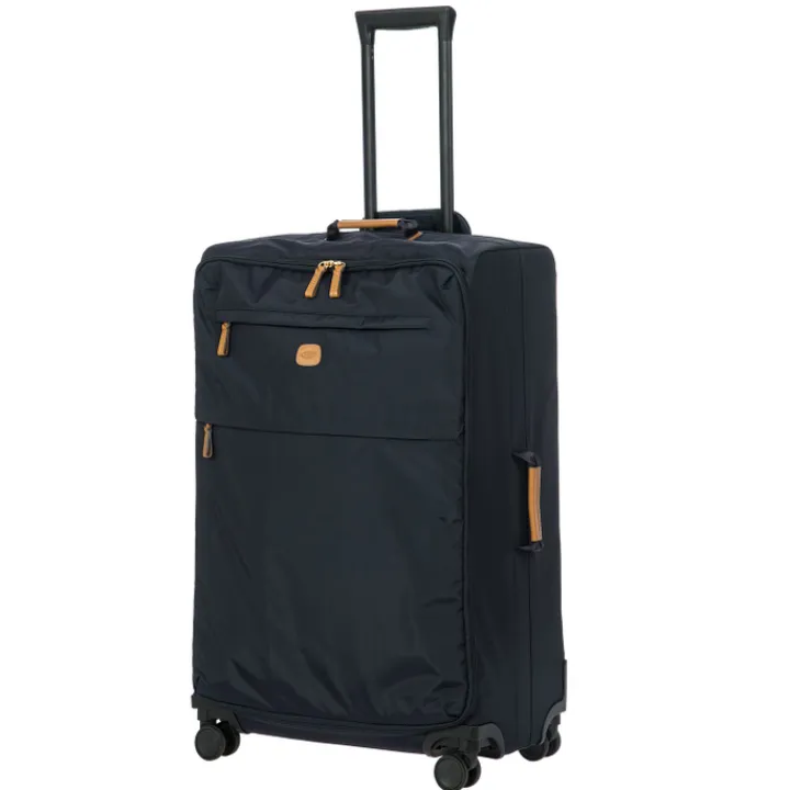 Zachte Koffers|Reiskoffers>Bric's X-Travel Trolley 77 ocean blue