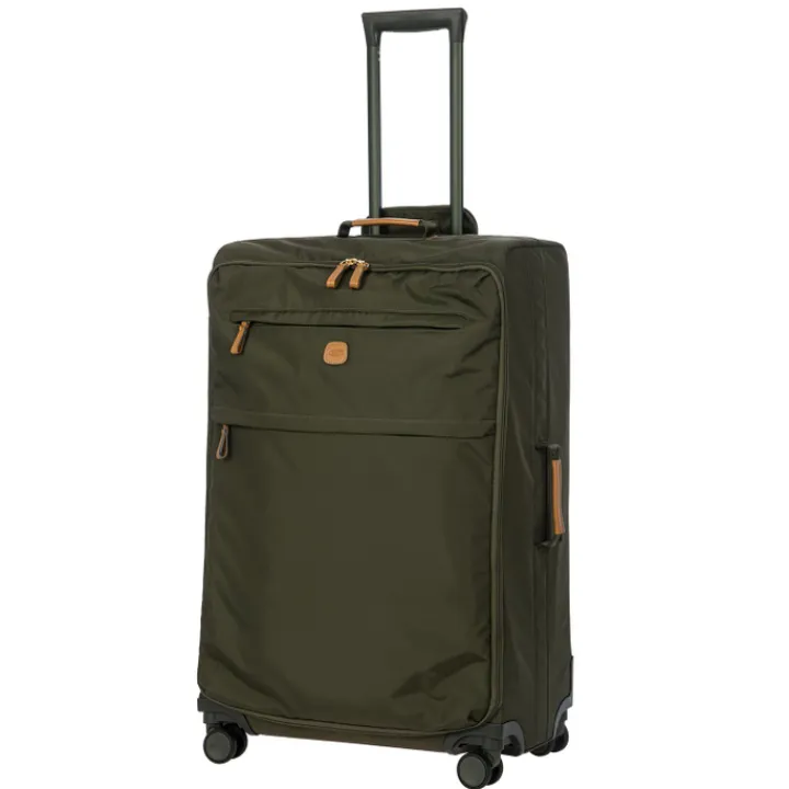 Zachte Koffers|Reiskoffers>Bric's X-Travel Trolley 77 olive