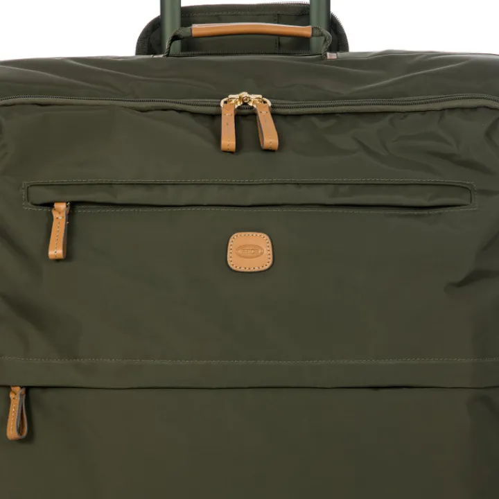 Zachte Koffers|Reiskoffers>Bric's X-Travel Trolley 77 olive