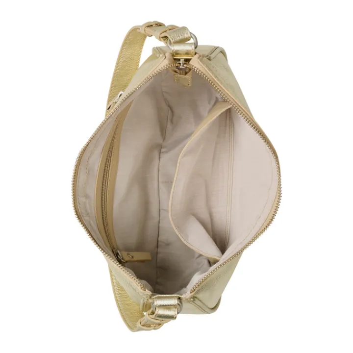 Schoudertassen|Crossbody>Burkely Always Ava Baguette Bag gold